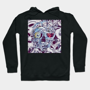 Cyber skull Hoodie